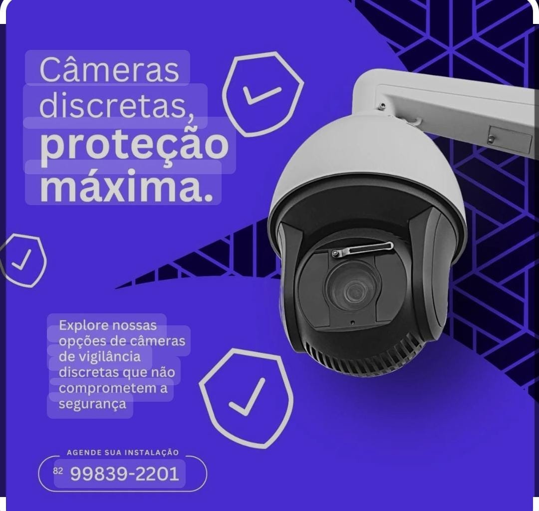 Instalação de câmeras